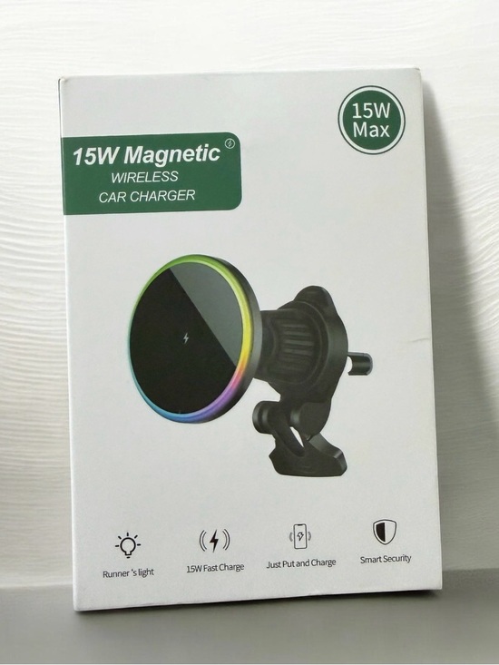 15W Other - 15W Magnetic Wireless Car Charger Mount NIP/NWOT